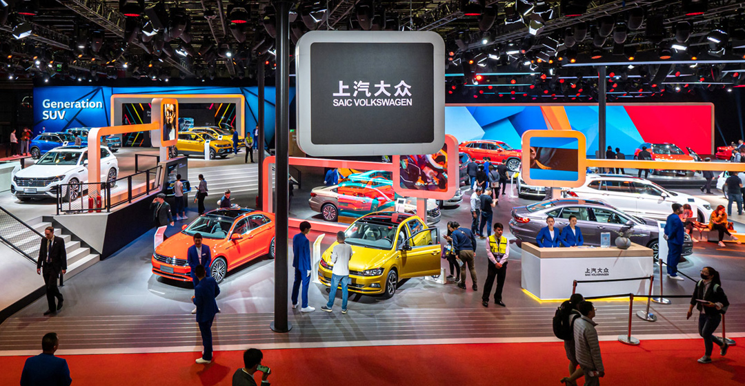 Auto China Shanghai 2019 - Volkswagen Messestand