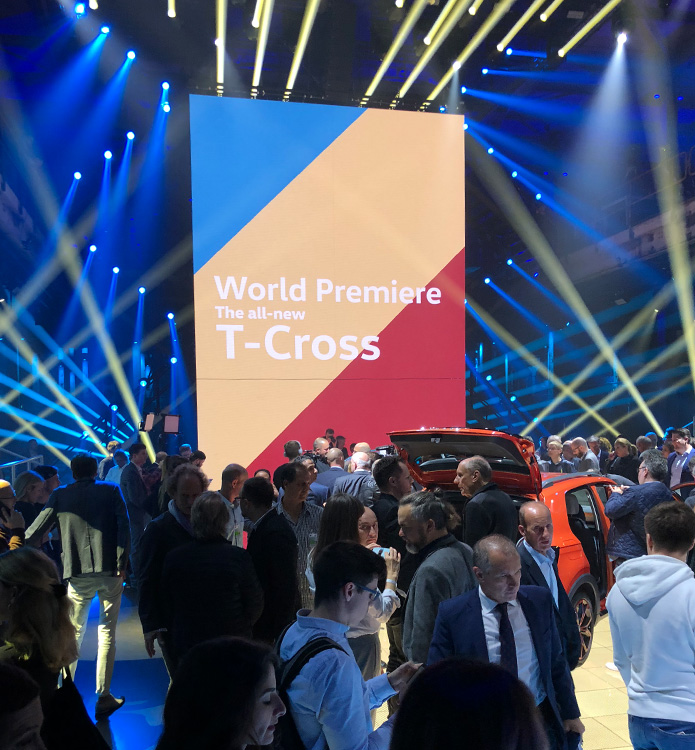 Weltpremiere VW T-Cross  | Foto: © Volkswagen AG, 2018